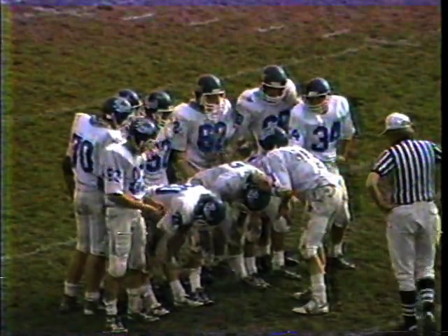 1985 Assumption vs Regis Football by Studio One